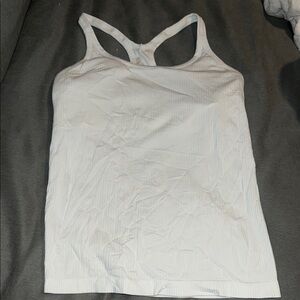 Lululemon Women's White Tank Top Size 12